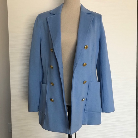 H&M Jackets & Blazers - NEW H&M Double Breasted Blue Oversized Blazer US10